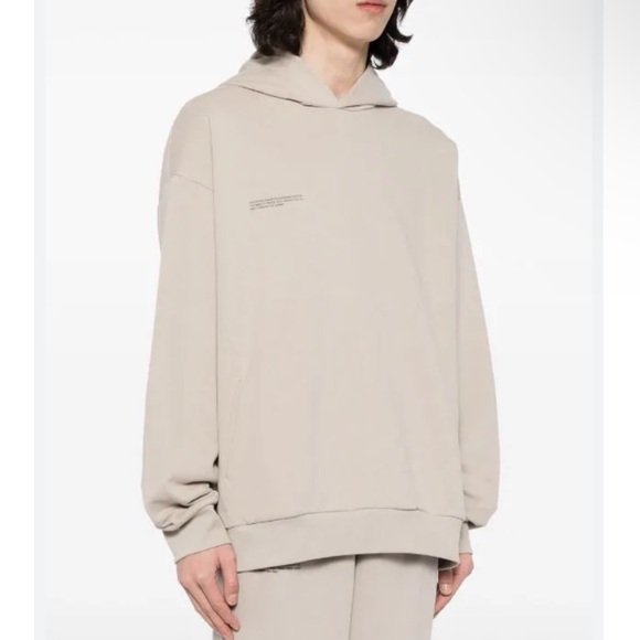 Pangaia Tops - NWT PANGAIA Organic Logo Print Hoodie Sweatshirt L